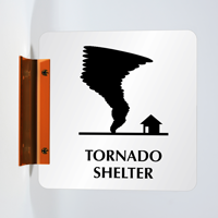 2-Sided Tornado Shelter Spot-a-Signs™