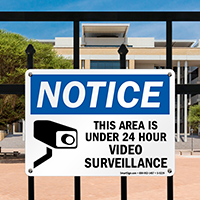 Area Under Video Surveillance Sign
