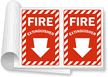 Fire Extinguisher Sign Book