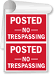 Posted No Trespassing Sign Book