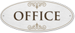 Office DiamondPlate™ Door Sign