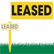 Leased clip-on Sign