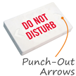 Do Not Disturb LED Sign with Battery Backup