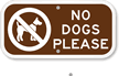 No Dogs Please (with Graphic)