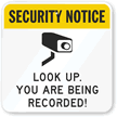 Security Notice   CCTV Sign