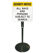 Security Notice Sign & Post Kit