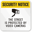 Video Camera Sign (with Graphic)
