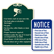 Add Your Own Text Custom Security Notice Sign