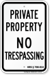 Hawaii No Trespassing Sign