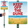Keep Off The Dune Sign