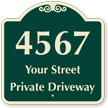 Personalized Private Driveway Signature Sign