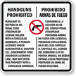 Section 30.6 Texas Law   Concealed Handguns Prohibited Sign