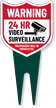 Video Surveillance Trespassers Be Prosecuted Yard Sign