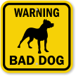 Beware Of Dog Sign