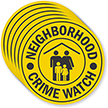 Neighborhood Crime Watch Label (with Graphic)