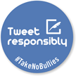 Tweet Responsibly Anti-Bullying Sticker