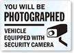 Video Surveillance You Will Be Photographed Label