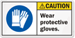 Wear protective gloves.