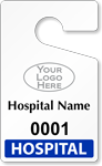 Plastic ToughTags™ for Hospital Parking Permits