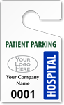 Plastic ToughTags™ for Patient Parking Permits