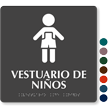 Vestuario de Niños Braille Spanish Sign