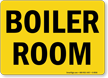 Boiler Room Sign