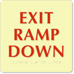 Exit Ramp Down Sign