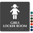 Girls Locker Room Sign