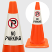 NO PARKING Cone Collar