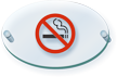 No Smoking Symbol ClearBoss Sign