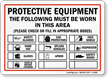 Protective Equipment Sign