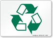 Recyclable Symbol Sign