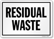 Residual Waste Vehicle Safety Decal