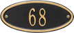Madison Oval Petite Wall Plaque