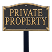 Private Property Statement Plaque