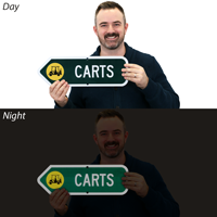 Golf Carts Sign