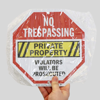 Warning Sign: Private Property Violation Prosecuted