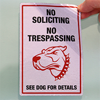 Funny Dog Warning Label Set
