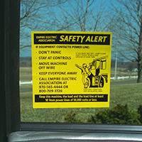 Custom Screen Printed Window Decal