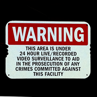 24 Hour Surveillance Security Sign