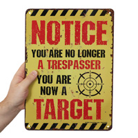 Notice: You are no longer trespasser sign