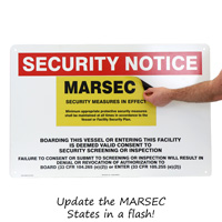 Update the MARSEC States in a flash!