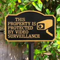 Property Protection Sign