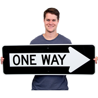 Mutcd One Way Sign