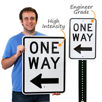 One Way Sign