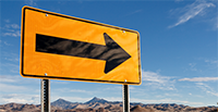 One Direction (Large Right Arrow Symbol) Signs