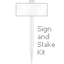 Sign with Stake