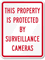 Property Protected Surveillance Cameras Sign