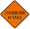 Construction Entrance Sign