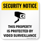 Security Notice Video Surveillance Sign